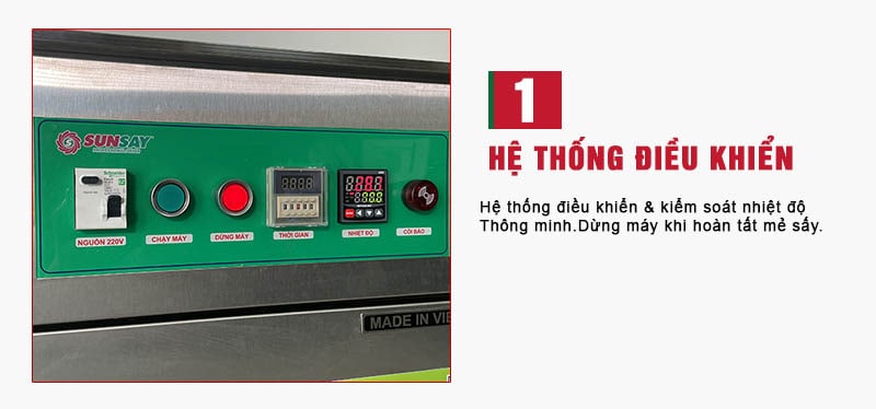 Hệ thống điều khiển dễ sử dụng