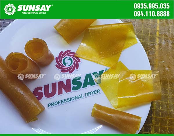 Bánh tráng xoài sấy khô thơm ngon