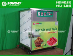 Máy sấy thực phẩm nhỏ gọn phù hợp với các hộ gia đình