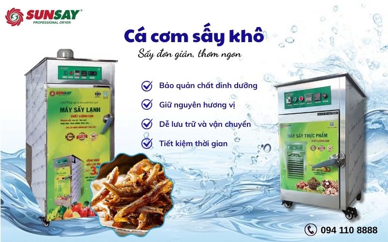 Cá cơm sấy khô