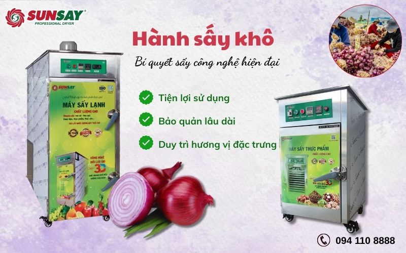 Hành sấy khô